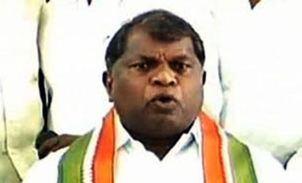 Former Congress MP Sircilla Rajaiah (Photo: video grab) Former Congress MP Sircilla Rajaiah (Photo: video grab)